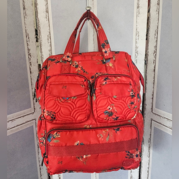 $150+ Retail Lug Via Backpack Tote Convertible Travel Set EUC - Picture 2 of 14